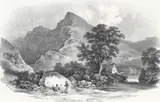 Francis Nicholson, Near Beddgelert, N. Wales