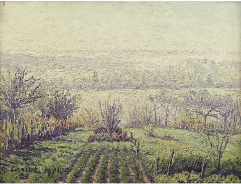 Gustave Cariot, Landscape, Morning Mist