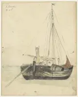 Gerhard Morgenstjerne Munthe, Visserspink te Katwijk