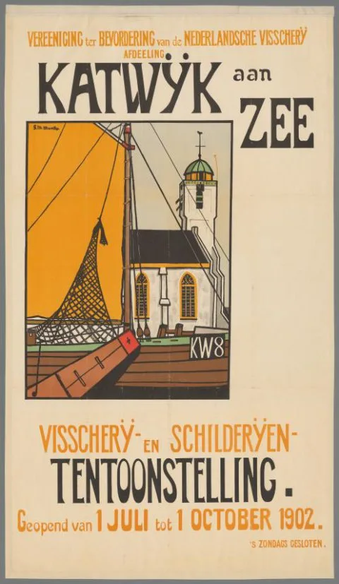 Gerhard Morgenstjerne Munthe, Vereeniging ter bevordering van de Nederlandsche visscherij Afdeeling Katwijk aan Zee. Visscherij- en schilderijententoonstelling. Geopend van 1 Juli tot 1 October 1902.