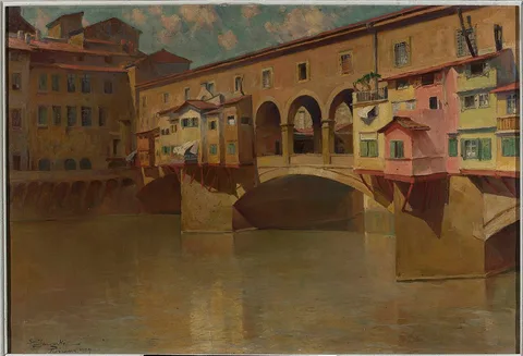 Stanisław Janowski, Bridge over the Arno River