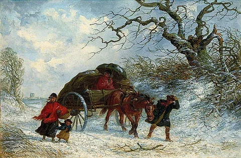 Thomas Smythe, Carriers Cart, Winter