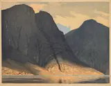 Edward Louis Lawrenson, [Mountain View with Water]