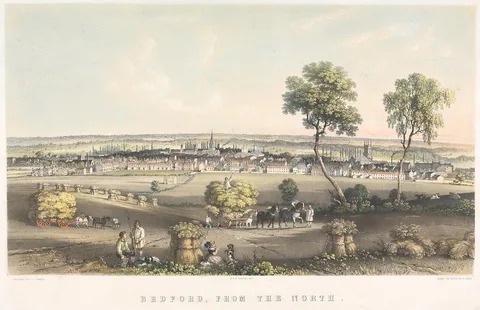 Henry Burn, Bedford from the North
