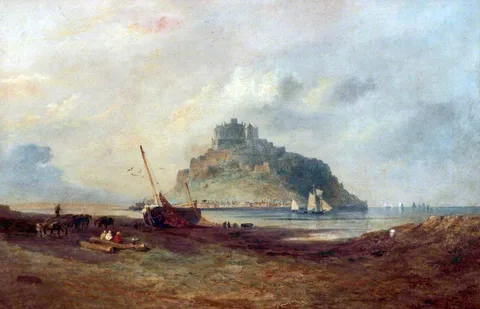 John Syer, St Michael's Mount, Cornwall