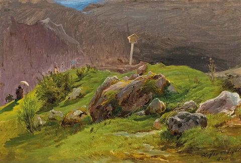 Eduard Ritter, The Painter