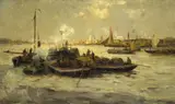 Edmund Aubrey Hunt, Limehouse Reach