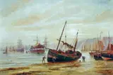 Bernard Benedict Hemy, Seascape, Mouth of the Tyne