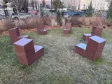 Scott Burton, Six-Part Seating
