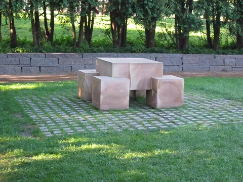 Scott Burton, Seat-Leg Table