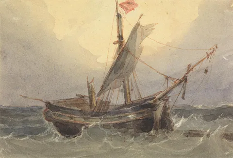 William Wyld, Ship at Sea