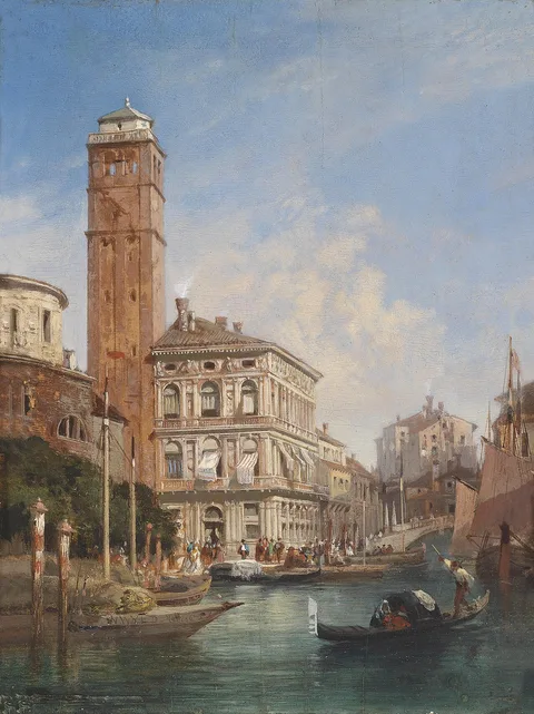 William Wyld, San Geremia in Venice