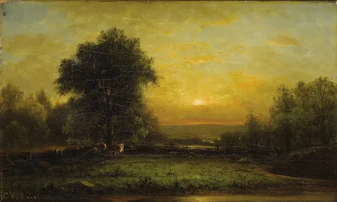 Charles Wilson Knapp, Sunset - Little Miami Valley