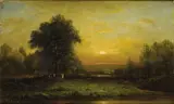 Charles Wilson Knapp, Sunset - Little Miami Valley