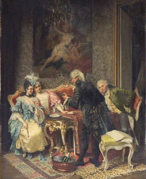Hans Buchner, Parlor Scene