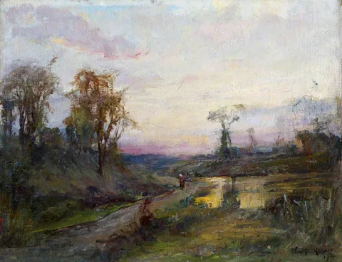 William Gibbes Mackenzie, Evening Landscape