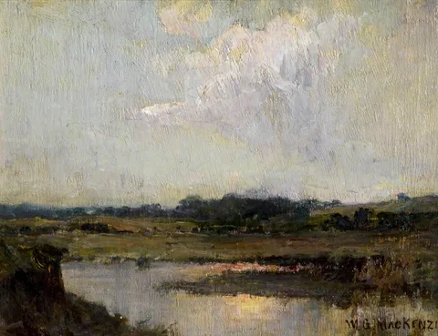 William Gibbes Mackenzie, River Lagan, near Belfast