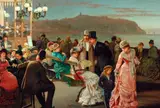 Francis Sydney Muschamp, Scarborough Spa at Night