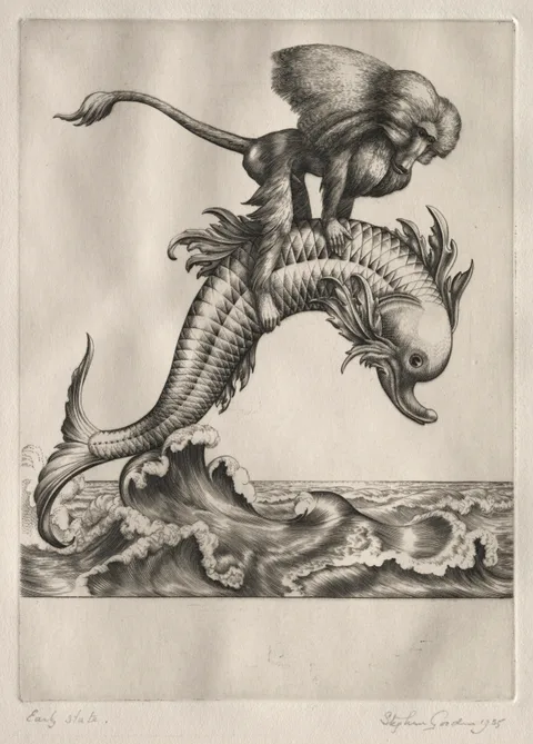 Stephen Gooden, Aesop's Fables:  An Ape and a Dolphin
