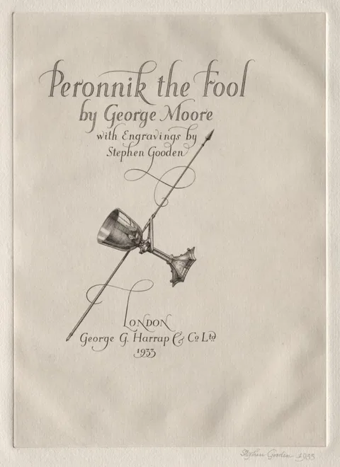 Stephen Gooden, Illustrations for "Peronnik the Fool"