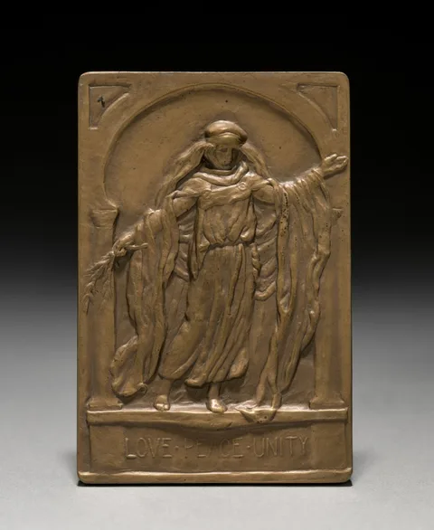 Louis McClellan Potter, Medal: Abdul Baha (reverse)