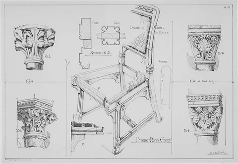 Bruce J. Talbert, Gothic Forms Applied to Furniture, Metal Work and Decoration for Domestic Purposes