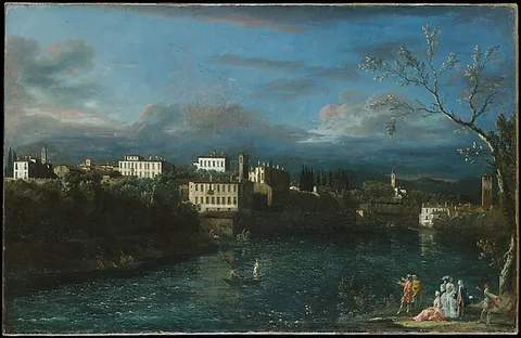 Bernardo Bellotto, Vaprio d'Adda