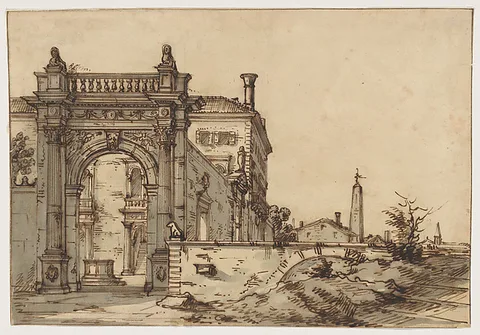 Bernardo Bellotto, A Venetian Villa