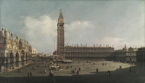 Bernardo Bellotto, Piazza San Marco, Venice
