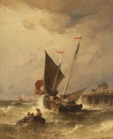 Theodore Alexander Weber, Marine