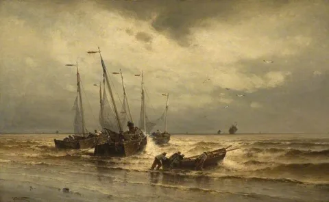 Theodore Alexander Weber, Fishing Boats