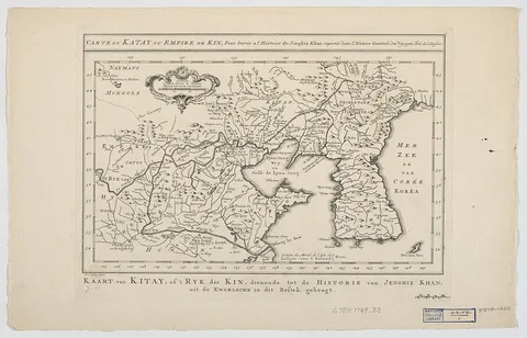 Jacques Nicolas Bellin, Carte du Katay