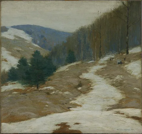 Robert Bruce Crane, Lingering Winter