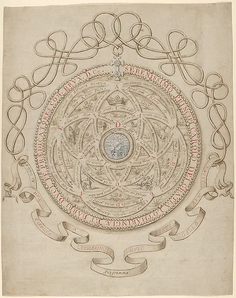 Aegidius Sadeler, Anagram in Honor of Charles III, Duke of Lorraine and Bar