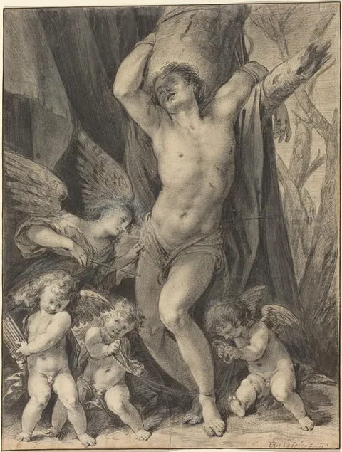 Aegidius Sadeler, The Martyrdom of Saint Sebastian