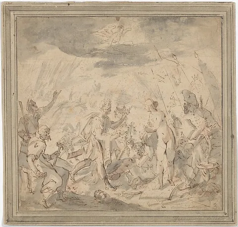 Hans von Aachen, Allegory of the Battle at Selimbar (October 28, 1599)