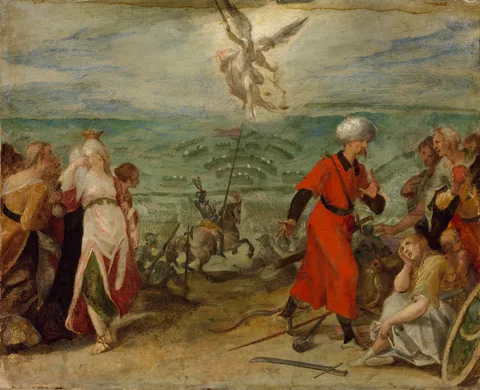 Hans von Aachen, Allegory of the Battle of Mezőkeresztes