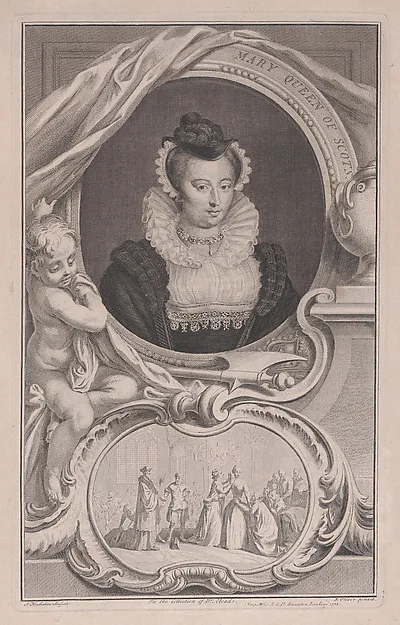Jacobus Houbraken, Mary, Queen of Scots