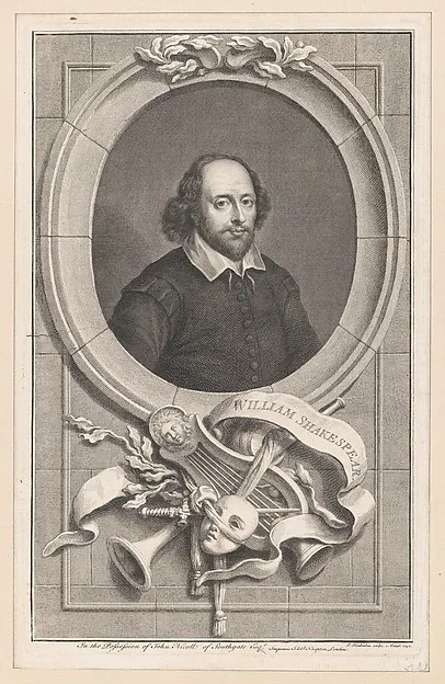 Jacobus Houbraken, William Shakespeare