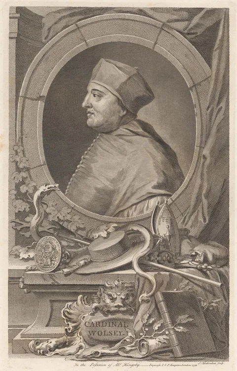 Jacobus Houbraken, Cardinal Wolsey