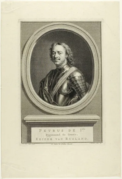 Jacobus Houbraken, Peter I of Russia