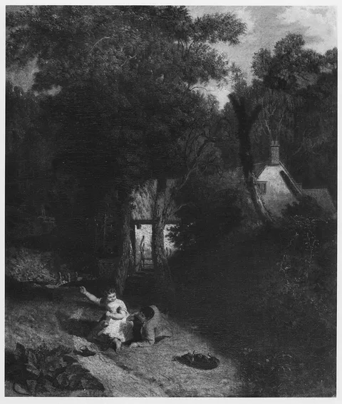 William Collins, Landscape with Children at Play