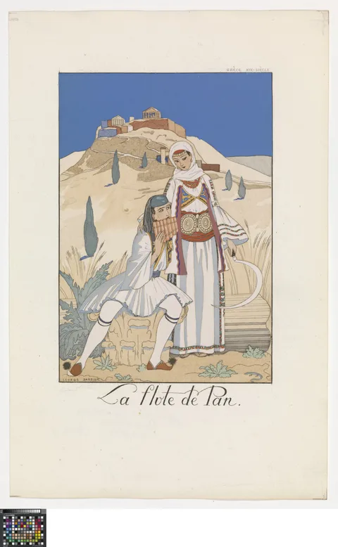 Georges Barbier, The pan flute