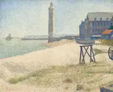 Georges Seurat, The Lighthouse at Honfleur
