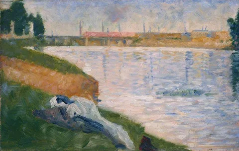 Georges Seurat, Clothes on the Grass