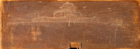 Thomas Cole, Sketch for Ohio State Capitol Design