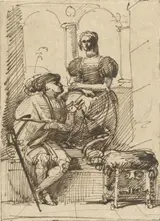 Paul Delaroche, Rafaël en de Fornarina