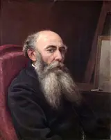 Peter Nicolai Arbo, Portrait of the Painter Hans Johan Frederik Berg
