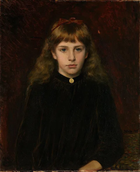 Peter Nicolai Arbo, Portrait of Dagny Kiær
