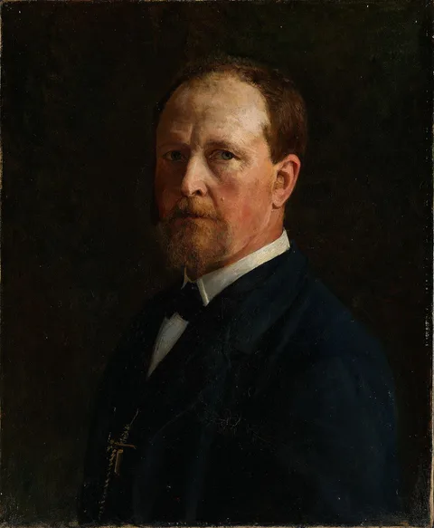 Peter Nicolai Arbo, Self-Portrait